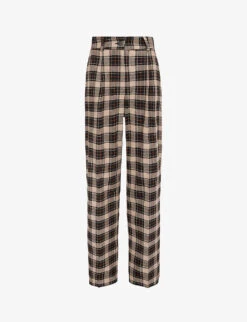 Germaine Straight-leg Mid-rise Recycled-polyester Trousers