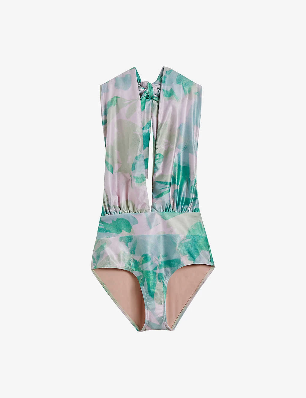 Ted Baker Milene Abstract-print Stretch-woven Swimsuit 1 Ted Baker Milene Abstract-print Stretch-woven Swimsuit