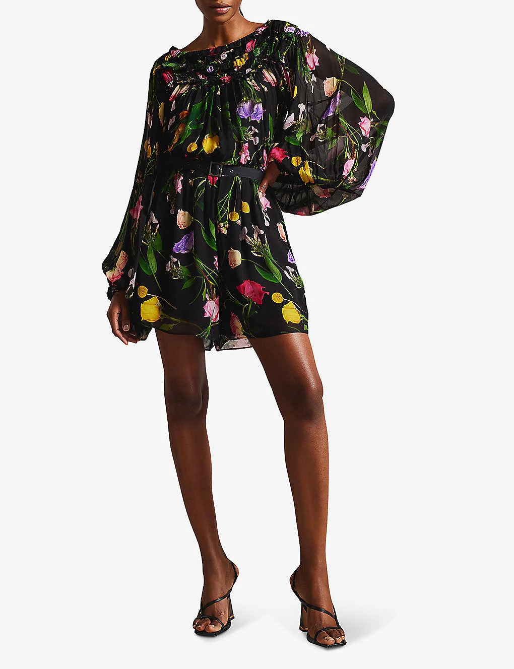 Ted Baker Floral-print Woven Mini Dress 2 Ted Baker Floral-print Woven Mini Dress - Image 2