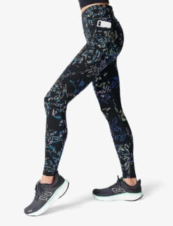 Sweaty Betty Power Workout High-rise Stretch-jersey Leggings -Women Clothing Store R04127182 BLACKFLORALPRINT ALT02