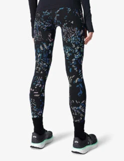Sweaty Betty Power Workout High-rise Stretch-jersey Leggings -Women Clothing Store R04127182 BLACKFLORALPRINT ALT03