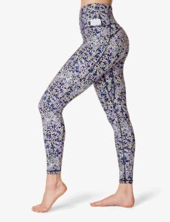 Sweaty Betty Super Soft High-rise Stretch-jersey Yoga Leggings -Women Clothing Store R04127219 PURPLEFLORALPRINT ALT02