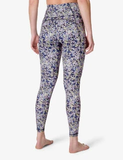 Sweaty Betty Super Soft High-rise Stretch-jersey Yoga Leggings -Women Clothing Store R04127219 PURPLEFLORALPRINT ALT03