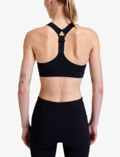 Sweaty Betty Power Underwired Stretch-woven Sports Bra -Women Clothing Store R04127376 BLACK ALT03