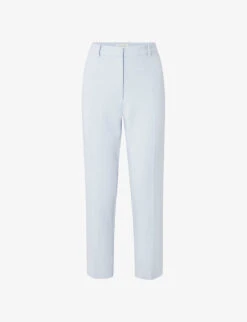 By Malina Lovi Straight-leg High-rise Woven Trousers