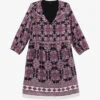 Ikks Boho-print Woven Mini Dress