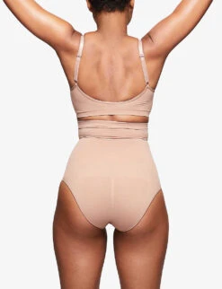 Sculpting High-rise Stretch-woven Briefs -Women Clothing Store R04134837 SIENNA ALT03
