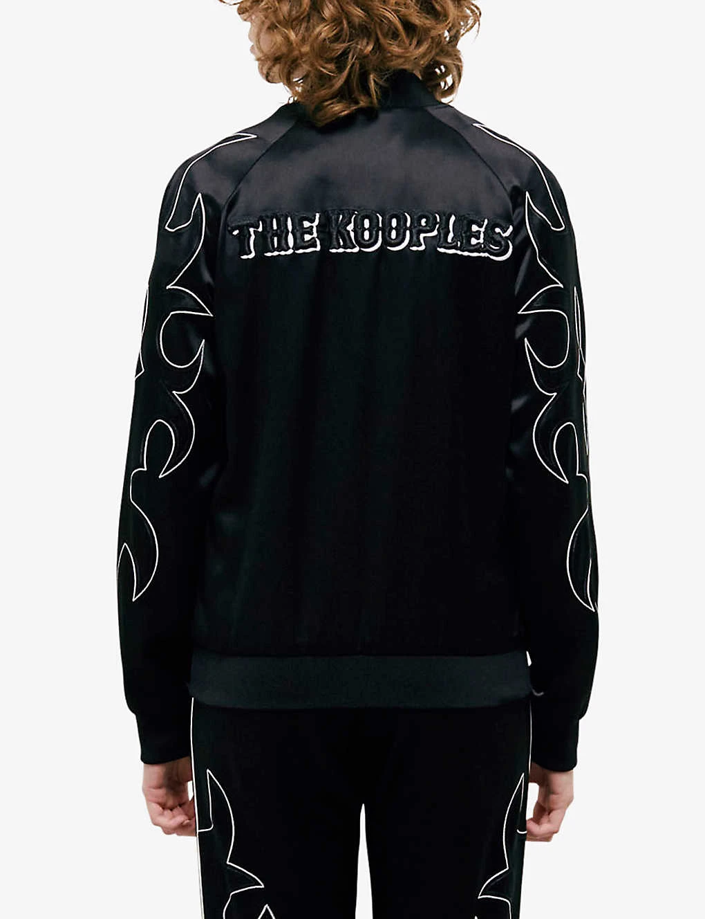 THE KOOPLES Western-style Embroidered Satin Jacket 4 THE KOOPLES Western-style Embroidered Satin Jacket - Image 4
