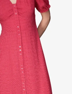 Whistles Labyrinth Geometric-print Woven Midi Dress -Women Clothing Store R04137011 MULTICOLOURED ALT04