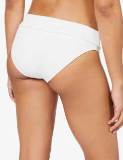 Melissa Odabash Brussels Mid-rise Bikini Bottoms -Women Clothing Store R04139922 WHITEPIQUE ALT03