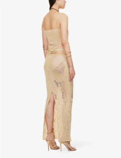 Women Clothing Store -Women Clothing Store R04142482 BEIGEANDGOLD ALT01