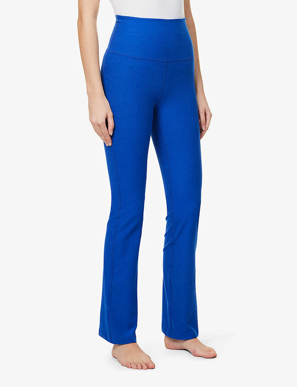 Beyond Yoga Spacedye Brand-print Flared-leg High-rise Stretch-woven Leggings 3 Beyond Yoga Spacedye Brand-print Flared-leg High-rise Stretch-woven Leggings - Image 3