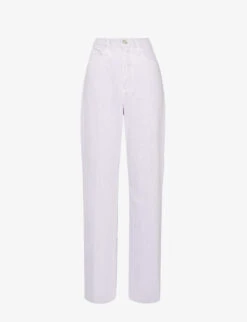 FRAME Le High ‘N’ Tight Wide-leg High-rise Jeans