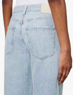 CITIZENS OF HUMANITY Annina Wide-leg Mid-rise Organic-cotton Jeans -Women Clothing Store R04148279 PARFAITLTINDIGO ALT05