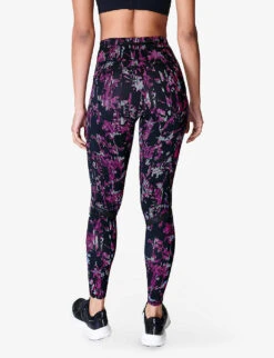 Sweaty Betty Zero Gravity Graphic-print Stretch-jersey Leggings -Women Clothing Store R04150356 PINKFLORALPRINT ALT03