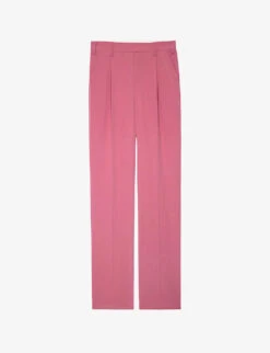 Zadig & Voltaire Profil Straight-leg Mid-rise Woven Trousers