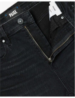 Paige Femme Bootleg High-rise Stretch-denim Jeans 11 Paige Femme Bootleg High-rise Stretch-denim Jeans -Women Clothing Store R04153154 BLACKWILLOW ALT05