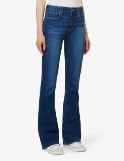 Paige Laurel Canyon Boot-cut High-rise Stretch-denim Jeans -Women Clothing Store R04153158 NEWBIE ALT02