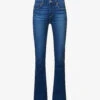 Paige Laurel Canyon Boot-cut High-rise Stretch-denim Jeans