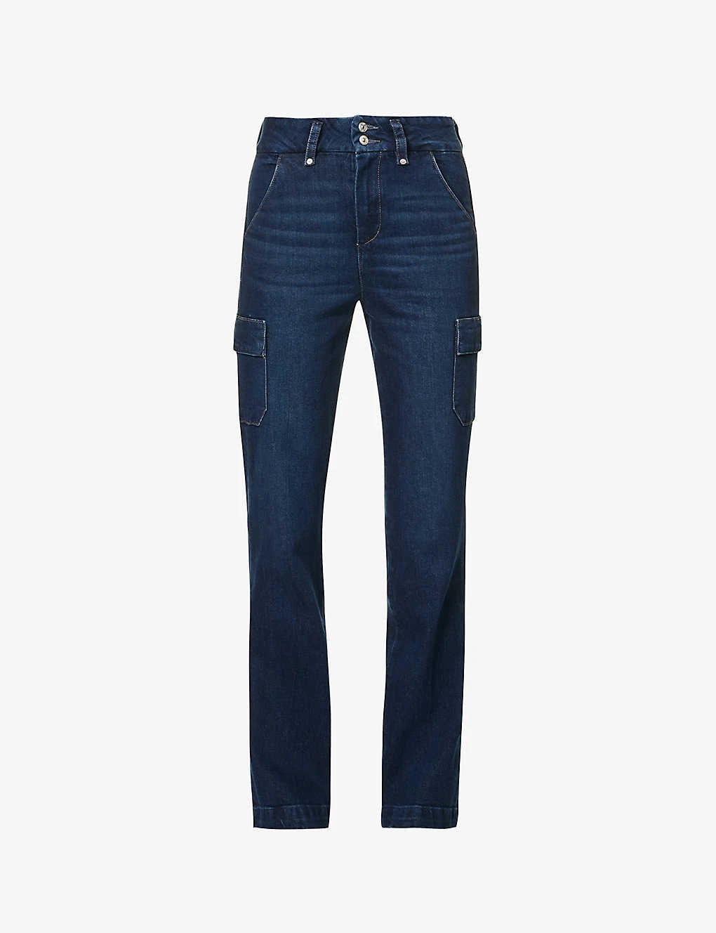 Paige Dion Straight-leg Mid-rise Stretch-denim Jeans 1 Paige Dion Straight-leg Mid-rise Stretch-denim Jeans
