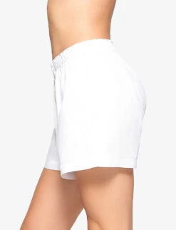 Skims Spa Relaxed-fit Cotton-poplin Pyjama Top -Women Clothing Store R04153806 SNOW ALT04