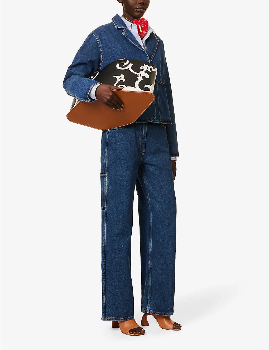 Salma Straight-leg Mid-rise Organic-cotton Denim Jeans 2 Salma Straight-leg Mid-rise Organic-cotton Denim Jeans - Image 2