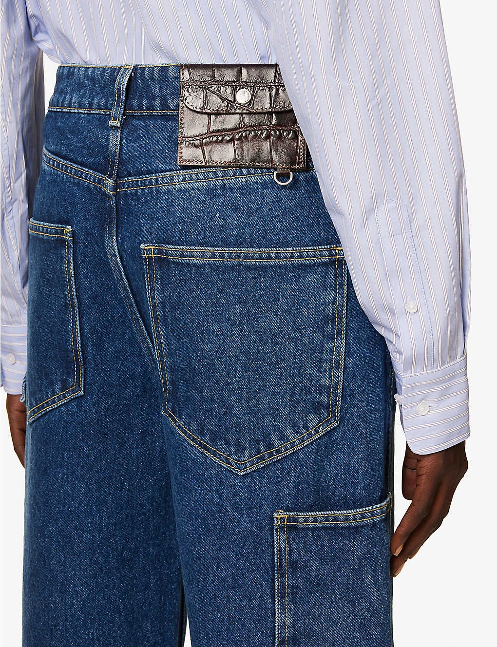 Salma Straight-leg Mid-rise Organic-cotton Denim Jeans 6 Salma Straight-leg Mid-rise Organic-cotton Denim Jeans - Image 6