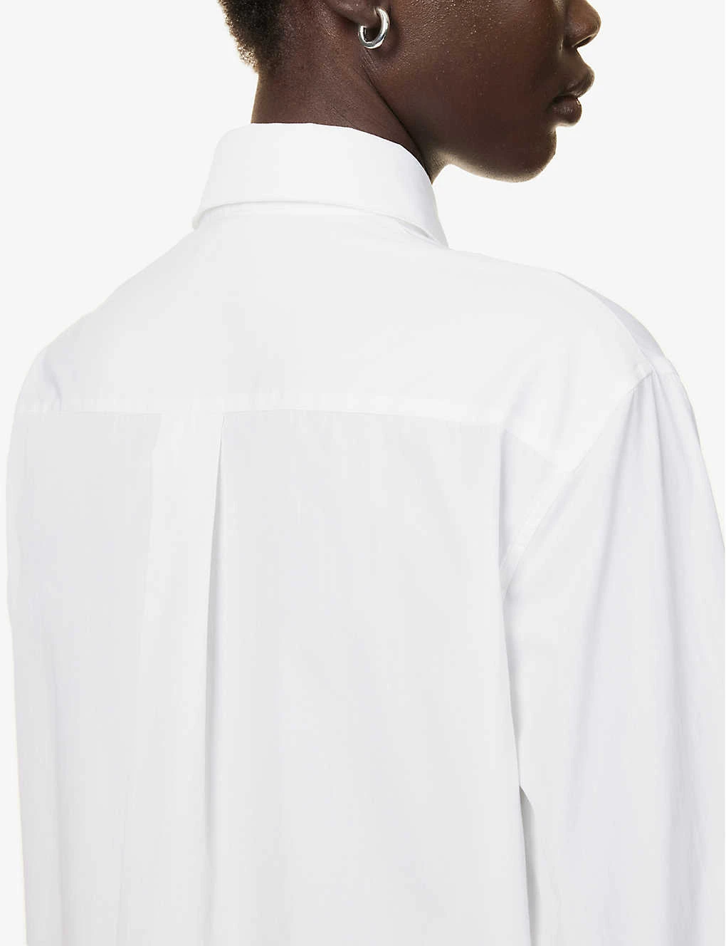 Classic Buttoned-cuffs Cotton Shirt 5 Classic Buttoned-cuffs Cotton Shirt - Image 5
