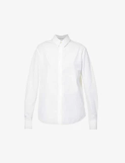 Classic Buttoned-cuffs Cotton Shirt