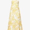 Faithfull The Brand Sorso Floral-print Linen Midi Dress