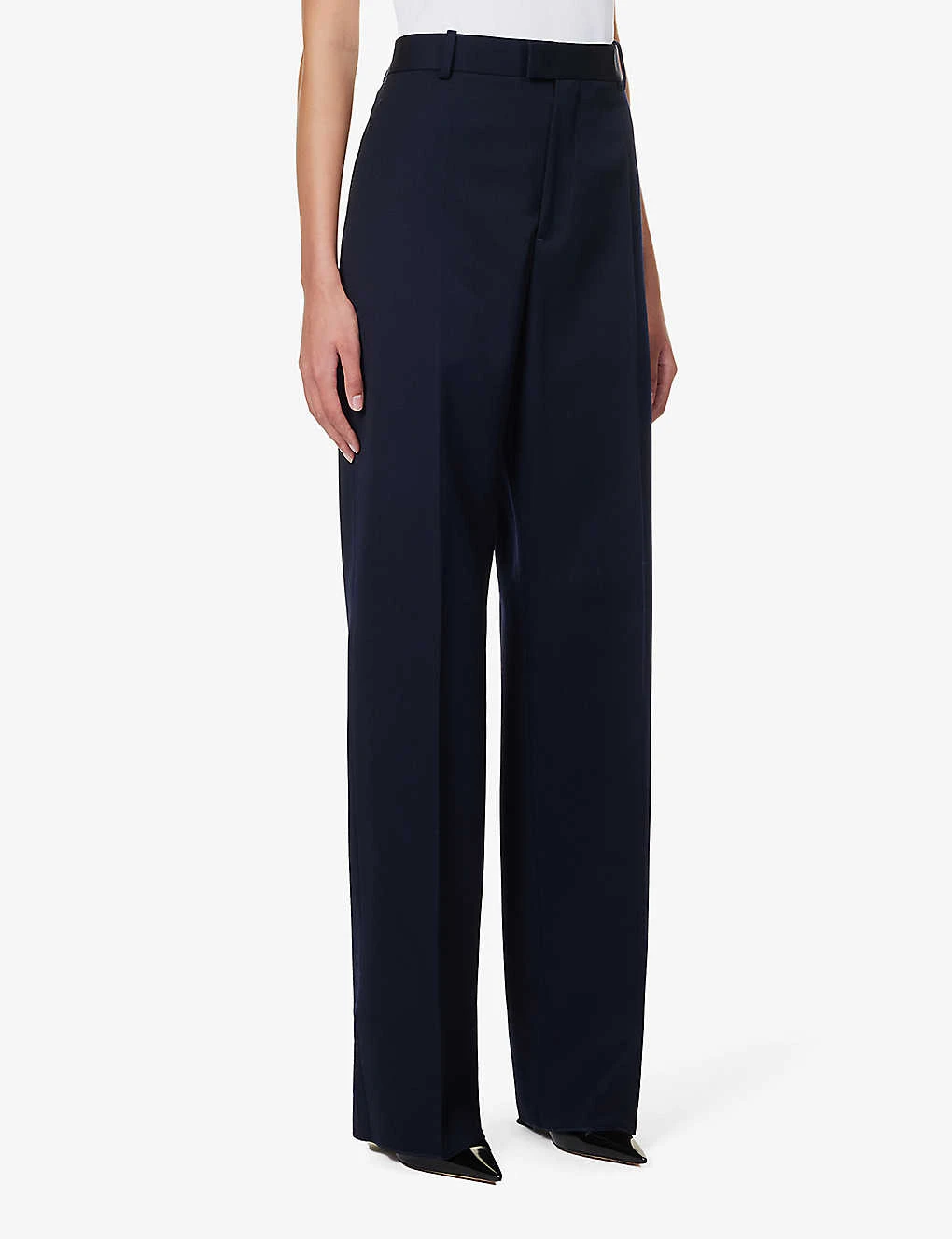 Bottega Veneta Sartorial Straight-leg Mid-rise Wool Trousers 3 Bottega Veneta Sartorial Straight-leg Mid-rise Wool Trousers - Image 3