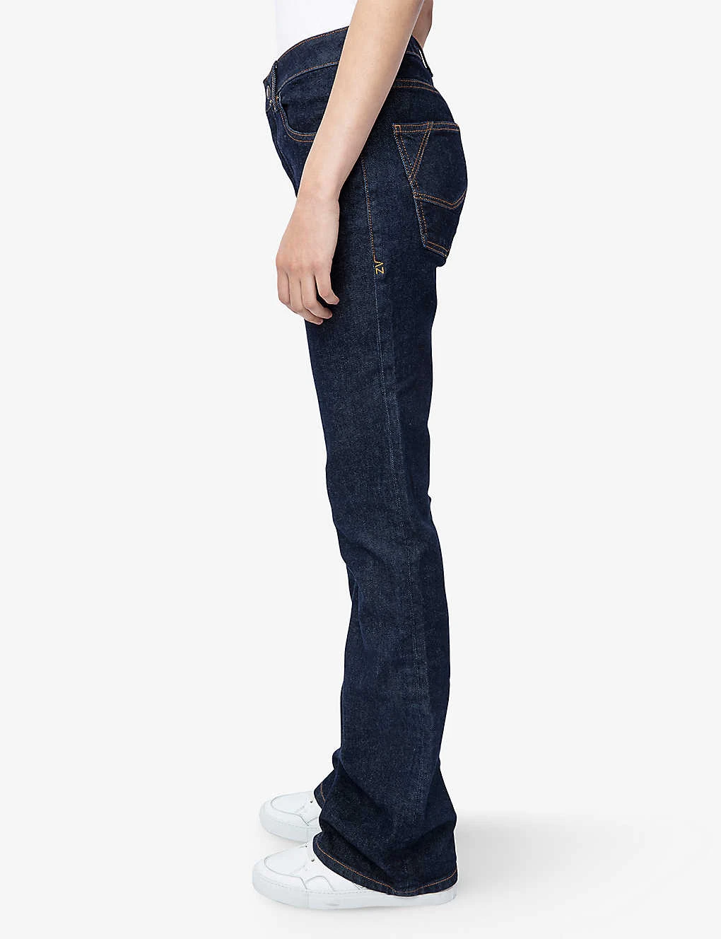 Zadig & Voltaire Emile Wide-leg Mid-rise Stretch-denim Jeans 3 Zadig & Voltaire Emile Wide-leg Mid-rise Stretch-denim Jeans - Image 3