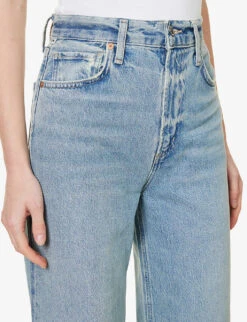 CITIZENS OF HUMANITY Paloma Straight-leg Mid-rise Organic-cotton Denim Jeans -Women Clothing Store R04164577 DAYDREAMORGANIC ALT04
