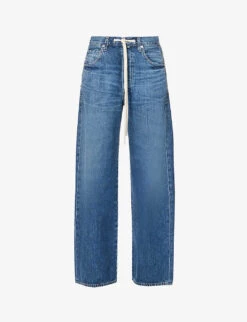 CITIZENS OF HUMANITY Brynn Wide-leg Mid-rise Organic-denim Jeans