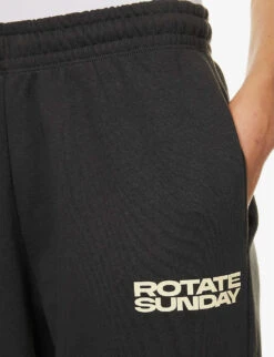 Logo-print Tapered-leg Mid-rise Organic-cotton Jogging Bottoms -Women Clothing Store R04166482 PHANTOM ALT04