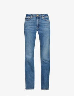Rag & Bone Peyton Belt-loop Mid-rise Flared-leg Stretch-denim Jeans