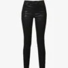 GOOD AMERICAN Good Legs Tapered-leg Mid-rise Organic Stretch-denim Jeans