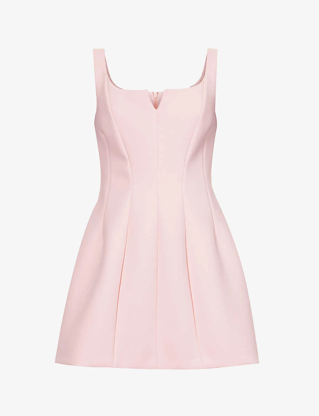 Philosophy Di Lorenzo Serafini Square-neckline Panelled Stretch-woven Mini Dress 1 Philosophy Di Lorenzo Serafini Square-neckline Panelled Stretch-woven Mini Dress
