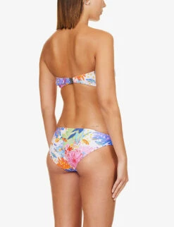 Seafolly Under The Sea Recycled-nylon-blend Bikini Top -Women Clothing Store R04185686 WHITE ALT02