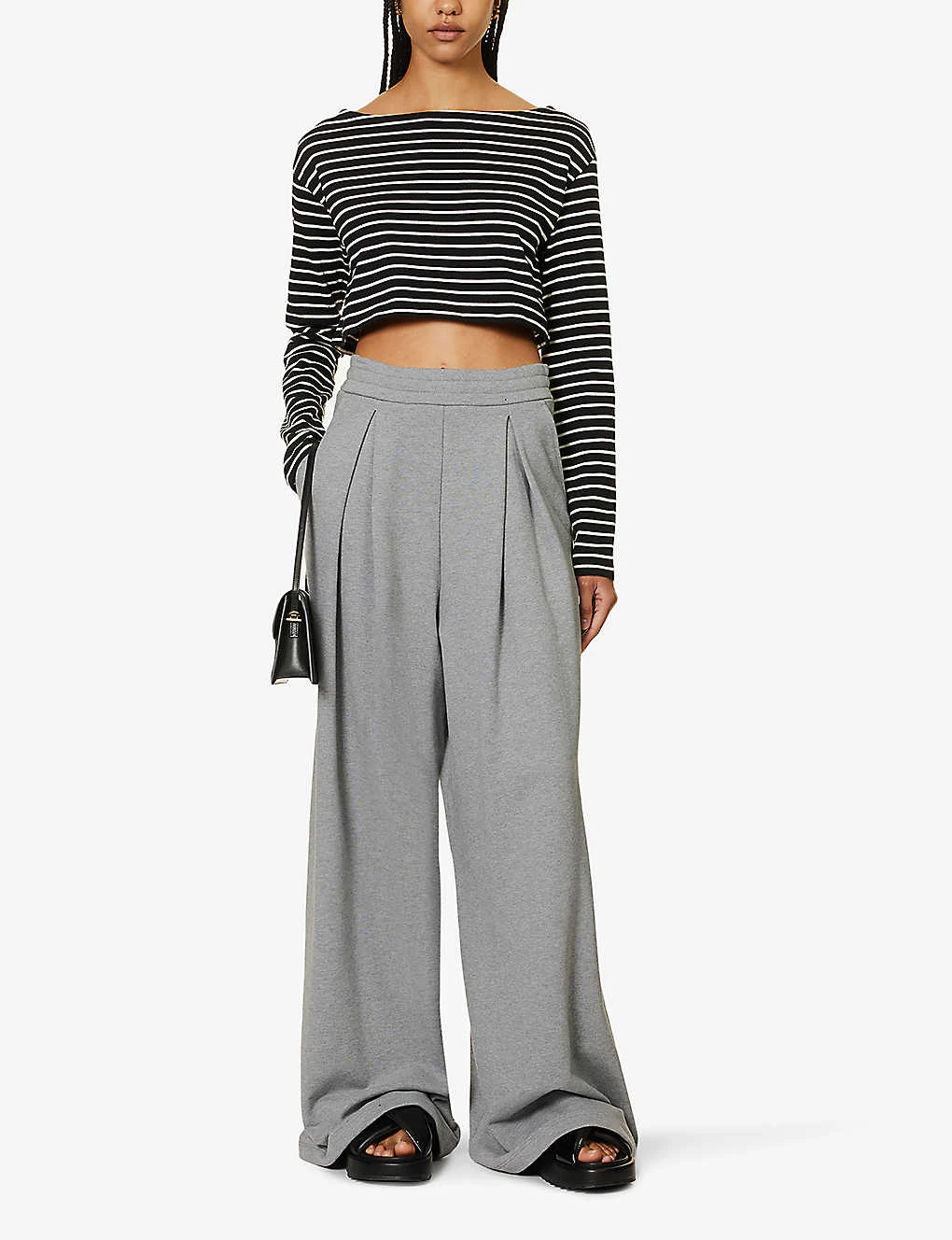 Tilla Striped Boat-neck Cotton-jersey Top 2 Tilla Striped Boat-neck Cotton-jersey Top - Image 2