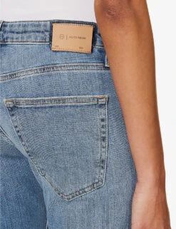 Ex-Boyfriend Tapered-leg Mid-rise Cotton-blend Jeans -Women Clothing Store R04186807 15YEARSLAGUNE ALT05