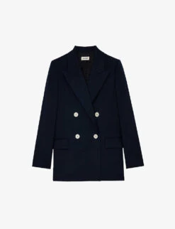 Women Clothing Store 19 Zadig & Voltaire View Double-breasted Stretch-woven Blazer