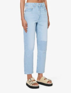 Levis 501 Straight-leg High-rise Jeans -Women Clothing Store R04191351 CHEERCAMP ALT02