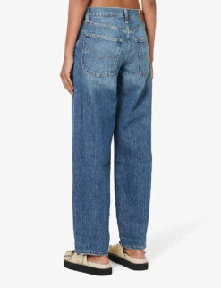 Levis Baggy Dad Straight-leg Mid-rise Jeans -Women Clothing Store R04191392 PARADISEFOUND ALT03