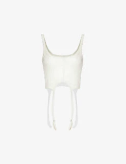 Slim-fit Stretch-cotton Blend Top