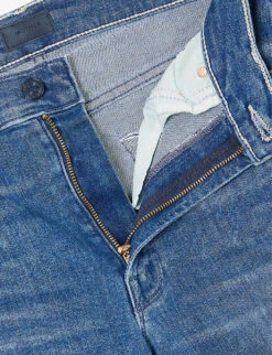 MOTHER Dazzler Straight-leg Mid-rise Stretch-denim Jeans -Women Clothing Store R04193819 WISHONASTAR ALT06