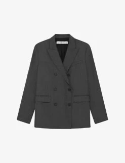 Women Clothing Store 5 IRO Habana Double-breasted Woven Blazer
