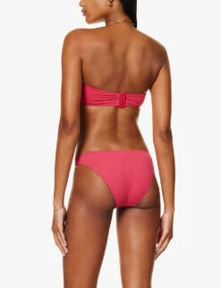 ERES Sweetheart-neck Ruched Bikini Top -Women Clothing Store R04198480 GRENADINE23E ALT02