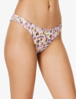 Faithfull The Brand Bebe Floral-pattern Recycled-polyamide Blend Bikini Bottoms -Women Clothing Store R04199685 CALANIKAFLORAL ALT02