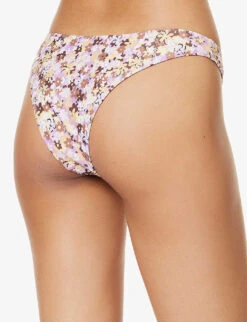 Faithfull The Brand Bebe Floral-pattern Recycled-polyamide Blend Bikini Bottoms -Women Clothing Store R04199685 CALANIKAFLORAL ALT03